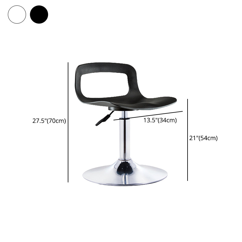 Contemporary Liftable Bar Stool Metal Bar Stool for Restaurant Clearhalo 'Bar Furniture' 'Bar Stools' 'bar_stools' 'furn' 'furn_bar_stools' 'Furniture' 'furniture_bar_stools' 'Kitchen & Dining Furniture' 4790494