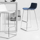 Nordic Plastic Bar Stool Bucket Counter Bar Stool with Metal Legs Clearhalo 'Bar Furniture' 'Bar Stools' 'bar_stools' 'furn' 'furn_bar_stools' 'Furniture' 'furniture_bar_stools' 'Kitchen & Dining Furniture' 4790520
