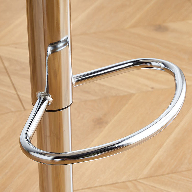 Contemporary Liftable Bar Stool Bucket Counter Bar Stool with Metal Legs Clearhalo 'Bar Furniture' 'Bar Stools' 'bar_stools' 'furn' 'furn_bar_stools' 'Furniture' 'furniture_bar_stools' 'Kitchen & Dining Furniture' 4790606