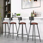 Industrial Matte Finish Coffee Shop Stool Footrest Low Back Stool Clearhalo 'Bar Furniture' 'Bar Stools' 'bar_stools' 'furn' 'furn_bar_stools' 'Furniture' 'furniture_bar_stools' 'Kitchen & Dining Furniture' 4790733