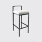 Contemporary Footrest Upholstered Home Stool Matte Finish Low Back Barstool Clearhalo 'Bar Furniture' 'Bar Stools' 'bar_stools' 'furn' 'furn_bar_stools' 'Furniture' 'furniture_bar_stools' 'Kitchen & Dining Furniture' 4790801