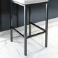 Contemporary Footrest Upholstered Home Stool Matte Finish Low Back Barstool Clearhalo 'Bar Furniture' 'Bar Stools' 'bar_stools' 'furn' 'furn_bar_stools' 'Furniture' 'furniture_bar_stools' 'Kitchen & Dining Furniture' 4790804