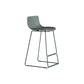 Modern Style Bar-stool Plastic Counter Bar Stool with Metal Legs for Kitchen Green 1 Piece Counter Stool(26"H) Clearhalo 'Bar Furniture' 'Bar Stools' 'bar_stools' 'furn' 'furn_bar_stools' 'Furniture' 'furniture_bar_stools' 'Kitchen & Dining Furniture' 4790876