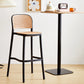 Contemporary Square Bar and Counter Stool Rattan Stool with 4 Legs Clearhalo 'Bar Furniture' 'Bar Stools' 'bar_stools' 'Furniture' 'furniture_bar_stools' 'Kitchen & Dining Furniture' 4790924