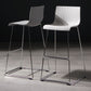 Industrial Bar-stool Plastic Counter Bar Stool for Kitchen Bar with Metal Legs Clearhalo 'Bar Furniture' 'Bar Stools' 'bar_stools' 'furn' 'furn_bar_stools' 'Furniture' 'furniture_bar_stools' 'Kitchen & Dining Furniture' 4790953