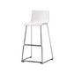 Industrial Bar-stool Plastic Counter Bar Stool for Kitchen Bar with Metal Legs Clearhalo 'Bar Furniture' 'Bar Stools' 'bar_stools' 'furn' 'furn_bar_stools' 'Furniture' 'furniture_bar_stools' 'Kitchen & Dining Furniture' 4790961