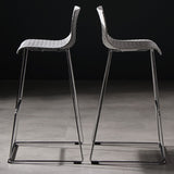 Industrial Bar-stool Plastic Counter Bar Stool for Kitchen Bar with Metal Legs Clearhalo 'Bar Furniture' 'Bar Stools' 'bar_stools' 'furn' 'furn_bar_stools' 'Furniture' 'furniture_bar_stools' 'Kitchen & Dining Furniture' 4790968