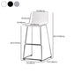 Industrial Bar-stool Plastic Counter Bar Stool for Kitchen Bar with Metal Legs Clearhalo 'Bar Furniture' 'Bar Stools' 'bar_stools' 'furn' 'furn_bar_stools' 'Furniture' 'furniture_bar_stools' 'Kitchen & Dining Furniture' 4790972