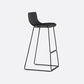 Nordic Bar-stool Plastic Counter Bar Stool for Kitchen Bar with Metal Legs Clearhalo 'Bar Furniture' 'Bar Stools' 'bar_stools' 'furn' 'furn_bar_stools' 'Furniture' 'furniture_bar_stools' 'Kitchen & Dining Furniture' 4791043