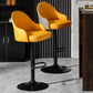 Industrial Bar and Counter Stool Adjustable Height Stool with Pedestal Base Clearhalo 'Bar Furniture' 'Bar Stools' 'bar_stools' 'Furniture' 'furniture_bar_stools' 'Kitchen & Dining Furniture' 4791224