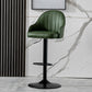 Industrial Bar and Counter Stool Adjustable Height Stool with Pedestal Base Green Black 1 Piece Clearhalo 'Bar Furniture' 'Bar Stools' 'bar_stools' 'Furniture' 'furniture_bar_stools' 'Kitchen & Dining Furniture' 4791237