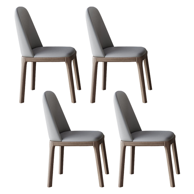 Modern Rectangle Sintered Stone Top Dining Set 1/4/5/7 Pieces Dining Table with Chairs 4 Grey Chairs Clearhalo 'Dining Room Sets' 'Dining Tables & Seating' 'dining_room_set' 'furn' 'furn_dining_room_set' 'Furniture' 'furniture_dining_room_set' 'Kitchen & Dining Furniture' 4791413