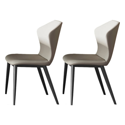 Modern Rectangle Sintered Stone Dining Set 1/2/4/5/6/7 Pieces Dining Table with Chairs 2 White Chairs Clearhalo 'Dining Room Sets' 'Dining Tables & Seating' 'dining_room_set' 'furn' 'furn_dining_room_set' 'Furniture' 'furniture_dining_room_set' 'Kitchen & Dining Furniture' 4791448