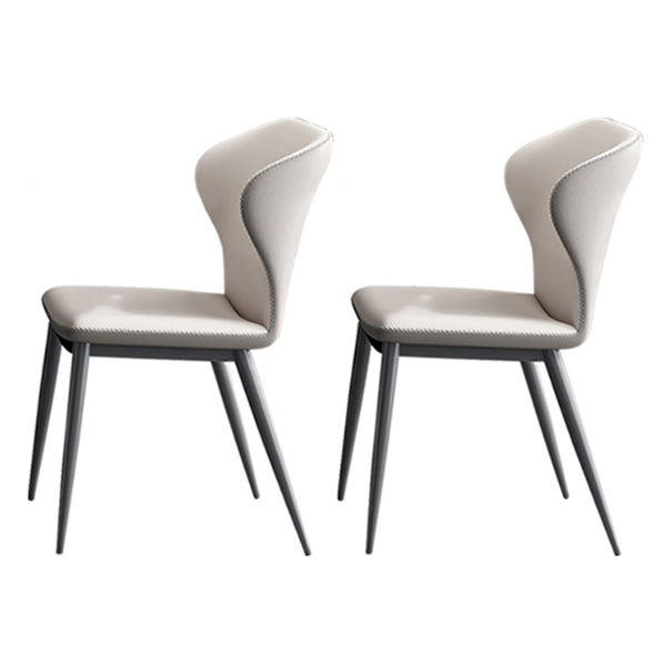 Designer Style Sintered Stone Dining Set 1/2/5/7 Pieces Rectangle Dining Furniture 2 White Chairs Clearhalo 'Dining Room Sets' 'Dining Tables & Seating' 'dining_room_set' 'furn' 'furn_dining_room_set' 'Furniture' 'furniture_dining_room_set' 'Kitchen & Dining Furniture' 4791464