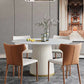 Modern Sintered Stone Dining Table Set 1/3/5/7 Pieces Dining Set for Home 5 Pieces: Table, 4 Chairs Clearhalo 'Dining Room Sets' 'Dining Tables & Seating' 'dining_room_set' 'furn' 'furn_dining_room_set' 'Furniture' 'furniture_dining_room_set' 'Kitchen & Dining Furniture' 4791504