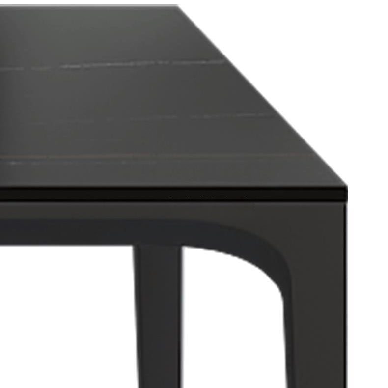 Modern Sintered Stone Dining Table Set 1/2/5/7 Pieces Dining Set for Home Clearhalo 'Dining Room Sets' 'Dining Tables & Seating' 'dining_room_set' 'furn' 'furn_dining_room_set' 'Furniture' 'furniture_dining_room_set' 'Kitchen & Dining Furniture' 4791522