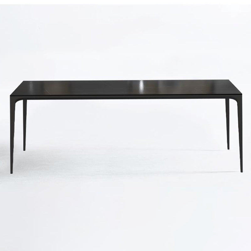 Modern Sintered Stone Dining Table Set 1/2/5/7 Pieces Dining Set for Home Clearhalo 'Dining Room Sets' 'Dining Tables & Seating' 'dining_room_set' 'furn' 'furn_dining_room_set' 'Furniture' 'furniture_dining_room_set' 'Kitchen & Dining Furniture' 4791526