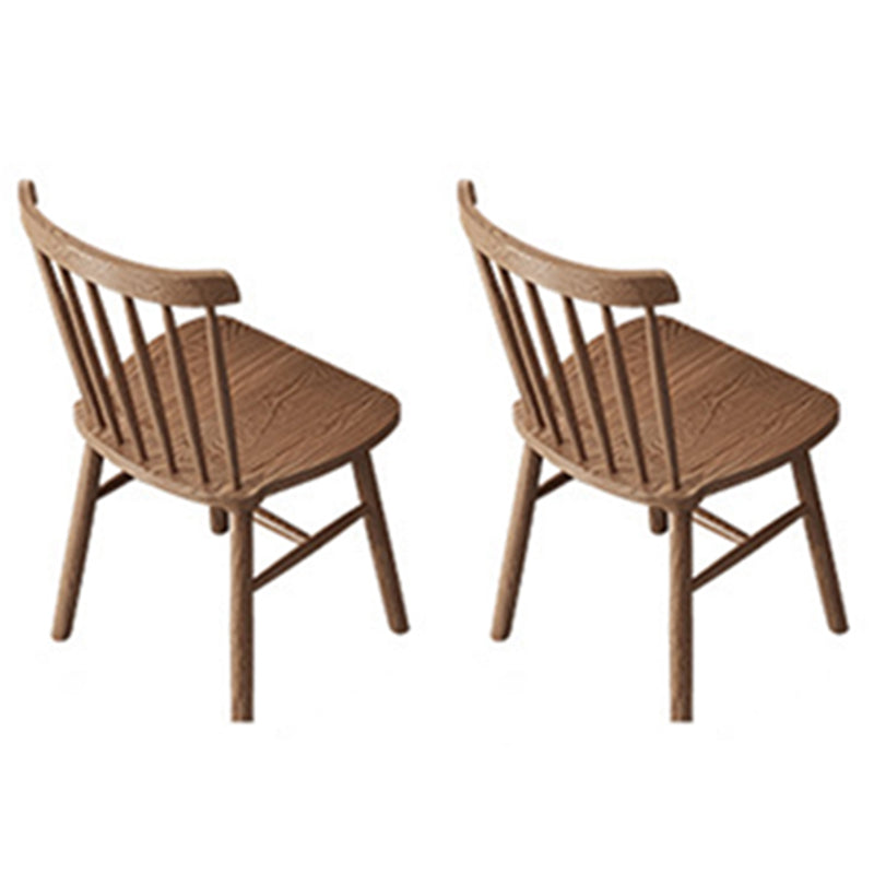 Modern Wood Dining Table Set 1/2/5/7 Pieces Dining Set for Home Use 2 Walnut Chairs Clearhalo 'Dining Room Sets' 'Dining Tables & Seating' 'dining_room_set' 'furn' 'furn_dining_room_set' 'Furniture' 'furniture_dining_room_set' 'Kitchen & Dining Furniture' 4791552