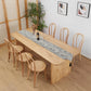 Modern Solid Wood Dining Table Set 1/2/5/7 Pieces Dining Set for Home Use 7 Pieces: Table, 6 Chairs Clearhalo 'Dining Room Sets' 'Dining Tables & Seating' 'dining_room_set' 'furn' 'furn_dining_room_set' 'Furniture' 'furniture_dining_room_set' 'Kitchen & Dining Furniture' 4791570