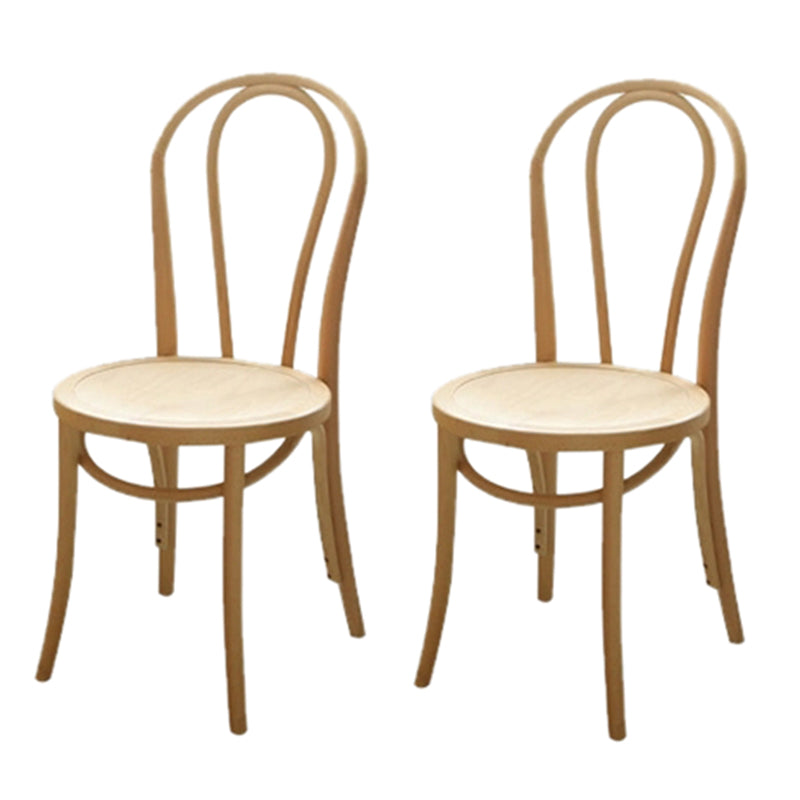 Modern Solid Wood Dining Table Set 1/2/5/7 Pieces Dining Set for Home Use 2 Wood Chairs Clearhalo 'Dining Room Sets' 'Dining Tables & Seating' 'dining_room_set' 'furn' 'furn_dining_room_set' 'Furniture' 'furniture_dining_room_set' 'Kitchen & Dining Furniture' 4791571