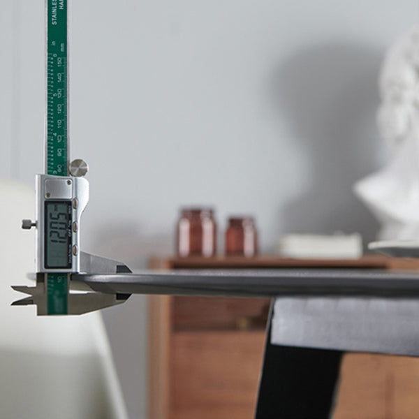 Modern Metal Dining Set 1/4/5 Pieces Rectangle Dining Table Set Clearhalo 'Dining Room Sets' 'Dining Tables & Seating' 'dining_room_set' 'furn' 'furn_dining_room_set' 'Furniture' 'furniture_dining_room_set' 'Kitchen & Dining Furniture' 4791599