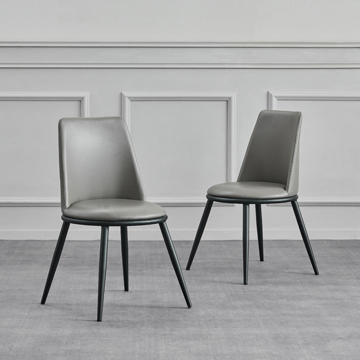 Modern Metal Dining Set 1/4/5 Pieces Rectangle Dining Table Set Clearhalo 'Dining Room Sets' 'Dining Tables & Seating' 'dining_room_set' 'furn' 'furn_dining_room_set' 'Furniture' 'furniture_dining_room_set' 'Kitchen & Dining Furniture' 4791605