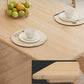 Modern Beige Dinette Set 1/2/4/5 Pieces Rectangle Ash Wood Dining Table Set Clearhalo 'Dining Room Sets' 'Dining Tables & Seating' 'dining_room_set' 'furn' 'furn_dining_room_set' 'Furniture' 'furniture_dining_room_set' 'Kitchen & Dining Furniture' 4791623