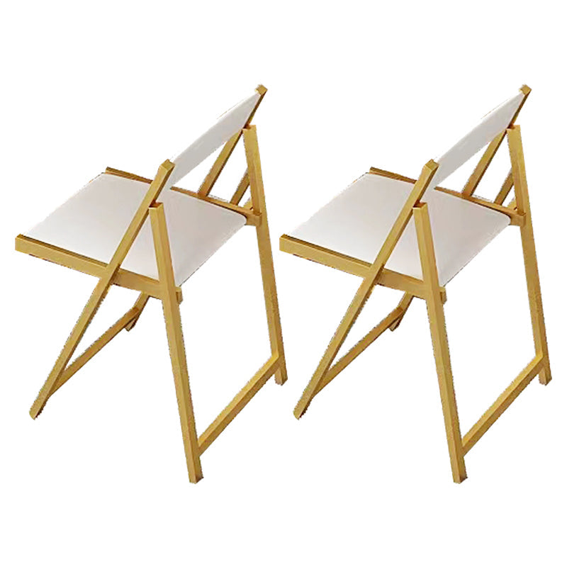 Modern Rectangle Dinette Set 1/2/5 Pieces Foldable Dining Table Set with Sintered Stone 2 White Chairs Clearhalo 'Dining Room Sets' 'Dining Tables & Seating' 'dining_room_set' 'furn' 'furn_dining_room_set' 'Furniture' 'furniture_dining_room_set' 'Kitchen & Dining Furniture' 4791661