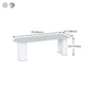 Sintered Stone Dining Table Traditional Luxury Dining Table for Kitchen Clearhalo 'Dining Tables & Seating' 'Dining Tables' 'dining_table' 'furn' 'furn_dining_table' 'Furniture' 'furniture_dining_table' 'Kitchen & Dining Furniture' 'kitchen' 'kitchen_dining_table' 4791685