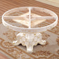 Solid Wood Victorian Round Dining Table Faux Marble Top Table with Wooden Pedestal Clearhalo 'Dining Tables & Seating' 'Dining Tables' 'dining_table' 'furn' 'furn_dining_table' 'Furniture' 'furniture_dining_table' 'Kitchen & Dining Furniture' 'kitchen' 'kitchen_dining_table' 4791724