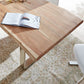 Rectangle Wood Color Dining Table Solid Wood Table Luxury with Sled Base Clearhalo 'Dining Tables & Seating' 'Dining Tables' 'dining_table' 'furn' 'furn_dining_table' 'Furniture' 'furniture_dining_table' 'Kitchen & Dining Furniture' 'kitchen' 'kitchen_dining_table' 4791739
