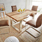 Rectangle Wood Color Dining Table Solid Wood Table Luxury with Sled Base Clearhalo 'Dining Tables & Seating' 'Dining Tables' 'dining_table' 'furn' 'furn_dining_table' 'Furniture' 'furniture_dining_table' 'Kitchen & Dining Furniture' 'kitchen' 'kitchen_dining_table' 4791741