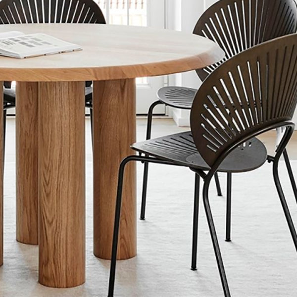Solid Wood Dining Table Simplicity Fixed Table for Dining Room Clearhalo 'Dining Tables & Seating' 'Dining Tables' 'dining_table' 'furn' 'furn_dining_table' 'Furniture' 'furniture_dining_table' 'Kitchen & Dining Furniture' 'kitchen' 'kitchen_dining_table' 4791774