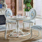 Solid Wood Victorian Round Dining Table Rubberwood Table with Pedestal Base Clearhalo 'Dining Tables & Seating' 'Dining Tables' 'dining_table' 'furn' 'furn_dining_table' 'Furniture' 'furniture_dining_table' 'Kitchen & Dining Furniture' 'kitchen' 'kitchen_dining_table' 4791805