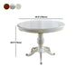 Solid Wood Victorian Round Dining Table Rubberwood Table with Pedestal Base Clearhalo 'Dining Tables & Seating' 'Dining Tables' 'dining_table' 'furn' 'furn_dining_table' 'Furniture' 'furniture_dining_table' 'Kitchen & Dining Furniture' 'kitchen' 'kitchen_dining_table' 4791811