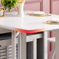 Rectangle Shape Table Contemporary Folding Dining Room Collection for Home Clearhalo 'Dining Tables & Seating' 'Dining Tables' 'dining_table' 'furn' 'furn_dining_table' 'Furniture' 'furniture_dining_table' 'Kitchen & Dining Furniture' 'kitchen' 'kitchen_dining_table' 4791849