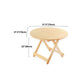 Contemporary Dining Room Wood Table Natural Pine Folding Table Clearhalo 'Dining Tables & Seating' 'Dining Tables' 'dining_table' 'furn' 'furn_dining_table' 'Furniture' 'furniture_dining_table' 'Kitchen & Dining Furniture' 'kitchen' 'kitchen_dining_table' 4791887