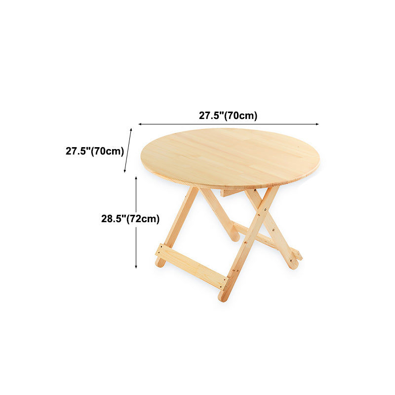 Contemporary Dining Room Wood Table Natural Pine Folding Table Clearhalo 'Dining Tables & Seating' 'Dining Tables' 'dining_table' 'furn' 'furn_dining_table' 'Furniture' 'furniture_dining_table' 'Kitchen & Dining Furniture' 'kitchen' 'kitchen_dining_table' 4791889