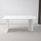Dining Room Kitchen Table Modern Oval Solid Wood Double Pedestal Table Clearhalo 'Dining Tables & Seating' 'Dining Tables' 'dining_table' 'furn' 'furn_dining_table' 'Furniture' 'furniture_dining_table' 'Kitchen & Dining Furniture' 'kitchen' 'kitchen_dining_table' 4791926
