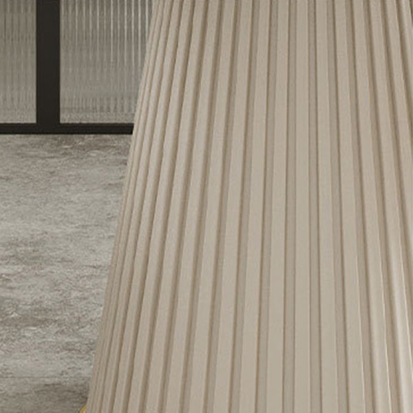 Stone Top Dining Table Round Table with Wood Pedestal Base in White Clearhalo 'Dining Tables & Seating' 'Dining Tables' 'dining_table' 'furn' 'furn_dining_table' 'Furniture' 'furniture_dining_table' 'Kitchen & Dining Furniture' 'kitchen' 'kitchen_dining_table' 4792014