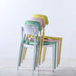 Contemporary Stackable Chairs Open Back Kitchen Armless Chair with Plastic Legs Clearhalo 'Dining Chairs' 'Dining Tables & Seating' 'dining_chair' 'furn' 'furn_dining_chair' 'Furniture' 'furniture_dining_chair' 'Kitchen & Dining Furniture' 4792124