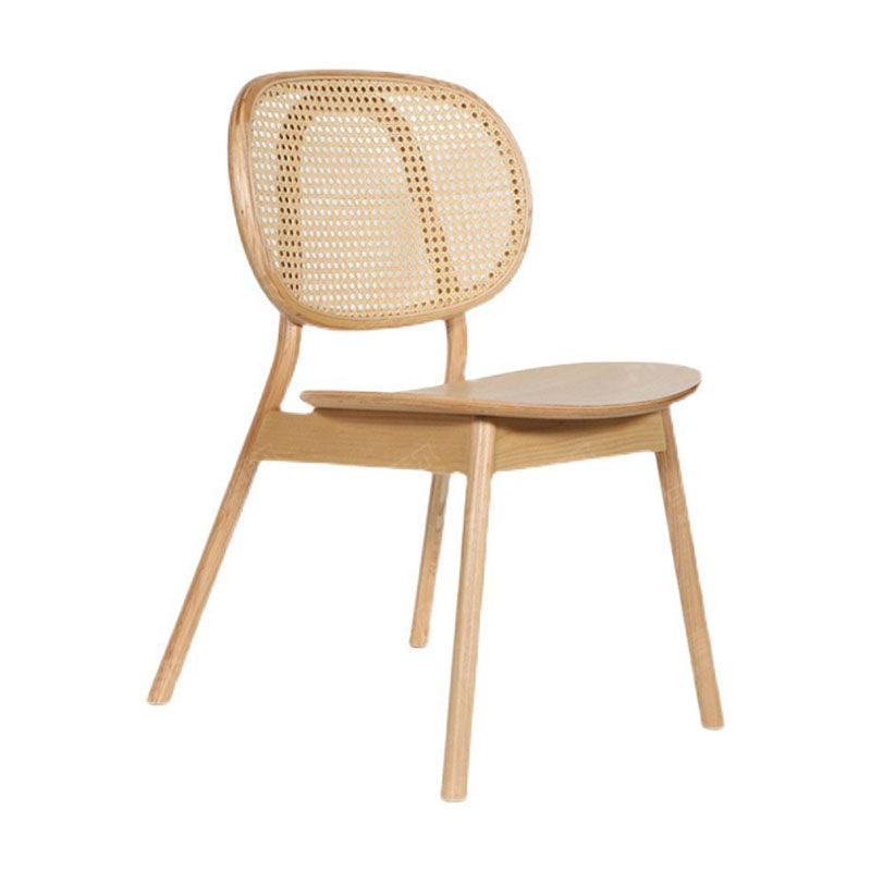 Contemporary Style Wood Dining Chair Armless Side Chairs for Restaurant Clearhalo 'Dining Chairs' 'Dining Tables & Seating' 'dining_chair' 'furn' 'furn_dining_chair' 'Furniture' 'furniture_dining_chair' 'Kitchen & Dining Furniture' 4792200