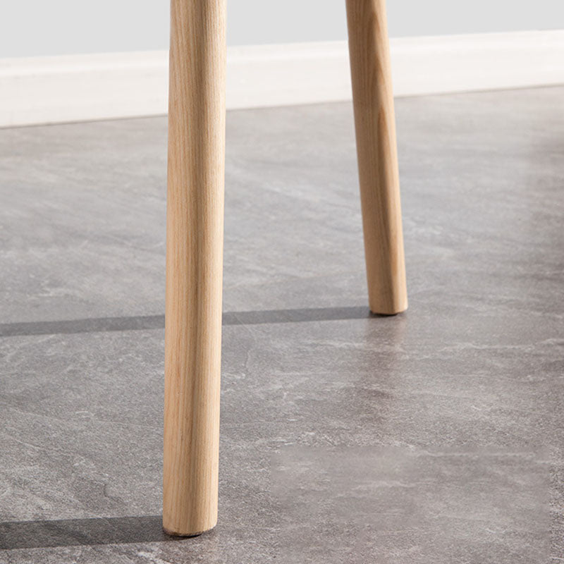 Contemporary Style Wood Dining Chair Armless Side Chairs for Restaurant Clearhalo 'Dining Chairs' 'Dining Tables & Seating' 'dining_chair' 'furn' 'furn_dining_chair' 'Furniture' 'furniture_dining_chair' 'Kitchen & Dining Furniture' 4792207