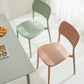 Scandinavian Plastic Kitchen Dining Side Chair Open Back Chair Clearhalo 'Dining Chairs' 'Dining Tables & Seating' 'dining_chair' 'furn' 'furn_dining_chair' 'Furniture' 'furniture_dining_chair' 'Kitchen & Dining Furniture' 4792217