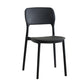 Scandinavian Plastic Kitchen Dining Side Chair Open Back Chair Clearhalo 'Dining Chairs' 'Dining Tables & Seating' 'dining_chair' 'furn' 'furn_dining_chair' 'Furniture' 'furniture_dining_chair' 'Kitchen & Dining Furniture' 4792220