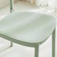 Scandinavian Plastic Kitchen Dining Side Chair Open Back Chair Clearhalo 'Dining Chairs' 'Dining Tables & Seating' 'dining_chair' 'furn' 'furn_dining_chair' 'Furniture' 'furniture_dining_chair' 'Kitchen & Dining Furniture' 4792223
