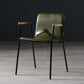 Industrial Style Chair Kitchen Arm Side Chairs with Metal Legs Green 1 Piece Clearhalo 'Dining Chairs' 'Dining Tables & Seating' 'dining_chair' 'furn' 'furn_dining_chair' 'Furniture' 'furniture_dining_chair' 'Kitchen & Dining Furniture' 4792314
