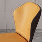 Nordic Glam Style Chair Kitchen Armless Wingback Chair with Metal Legs Clearhalo 'Dining Chairs' 'Dining Tables & Seating' 'dining_chair' 'furn' 'furn_dining_chair' 'Furniture' 'furniture_dining_chair' 'Kitchen & Dining Furniture' 4792343