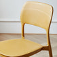 Scandinavian Plastic Stacking Dining Chairs Armless Open Back Chairs Clearhalo 'Dining Chairs' 'Dining Tables & Seating' 'dining_chair' 'furn' 'furn_dining_chair' 'Furniture' 'furniture_dining_chair' 'Kitchen & Dining Furniture' 4792368
