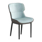 Contemporary Style Chair Kitchen Arm Side Chair with Metal Legs Light Blue 1 Piece Clearhalo 'Dining Chairs' 'Dining Tables & Seating' 'dining_chair' 'Furniture' 'furniture_dining_chair' 'Kitchen & Dining Furniture' 4792516